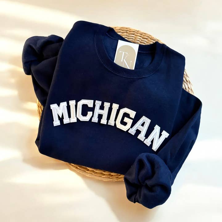 Threads And Needles, INC. - Wholesale Sweatshirt - Unisex - MICHIGAN Sweatshirt, Michigan State Apparel3