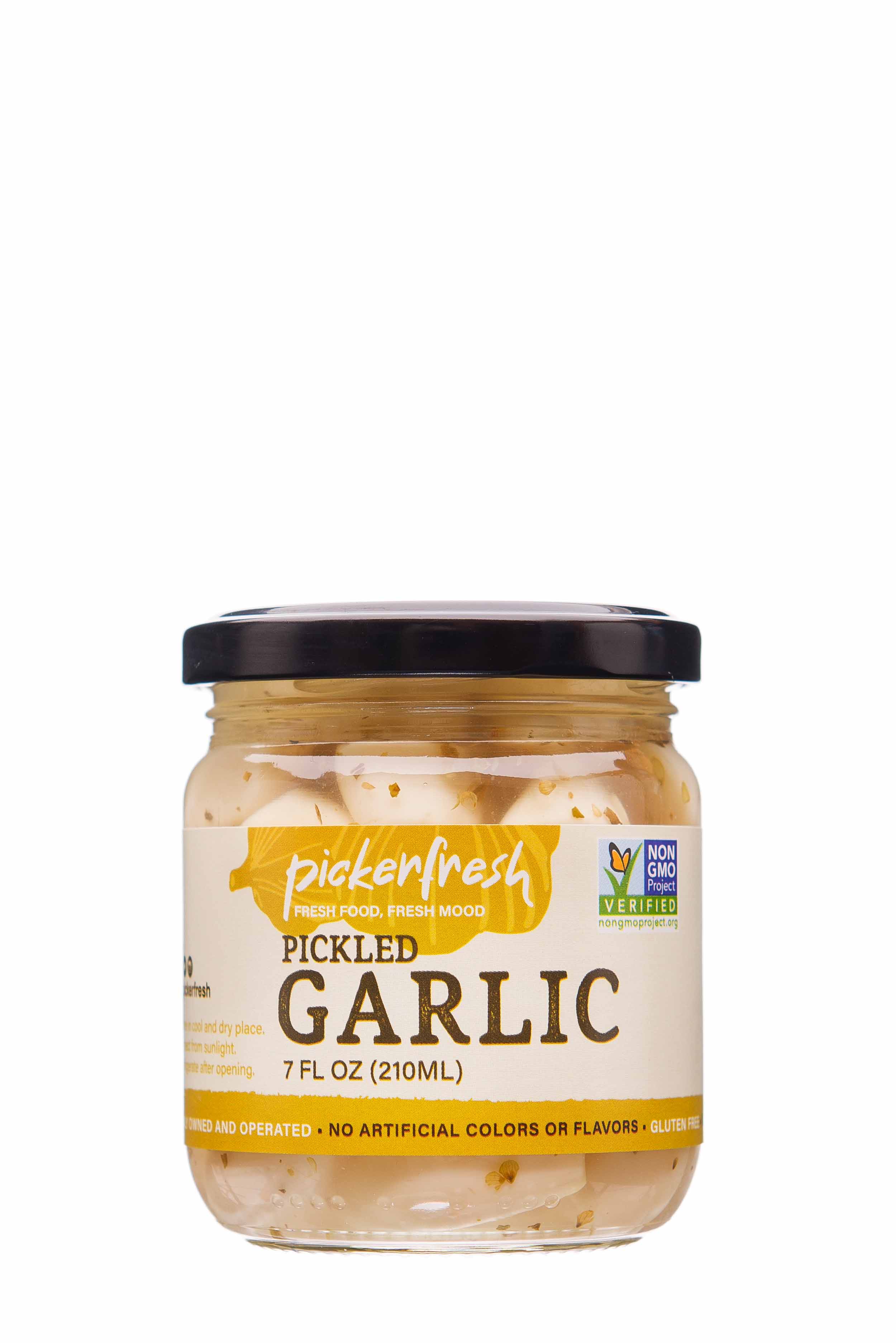 Pickerfresh - Wholesale Pickled vegetables - Pickerfresh Pickled Garlic, 7oz