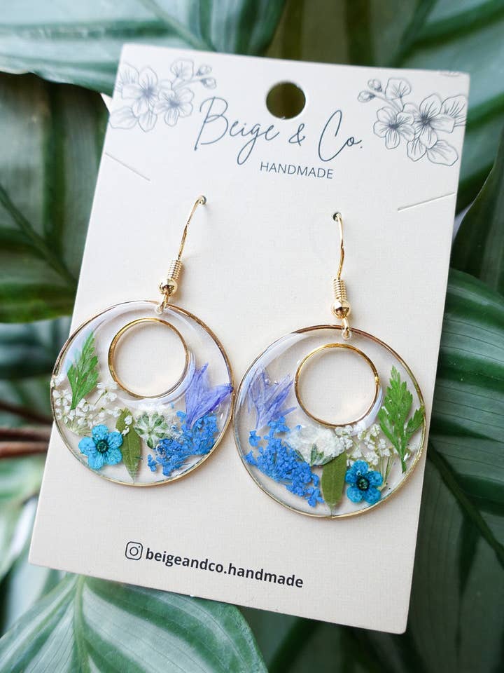 Blue Oasis Garden for wholesale by Beige & Co. Handmade