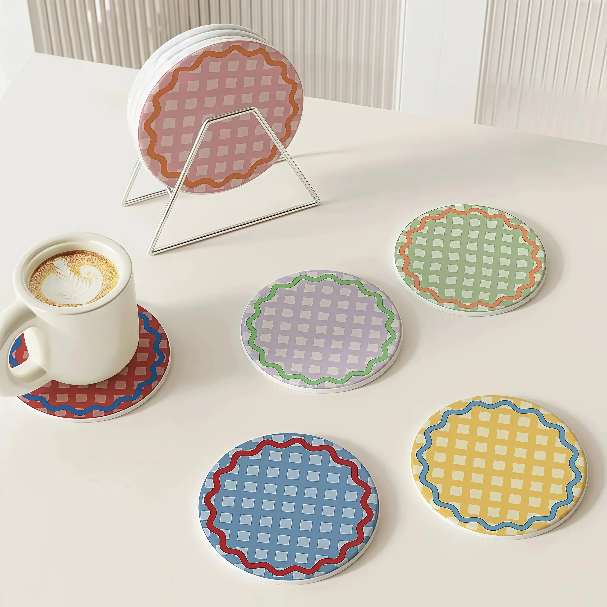 Otterware - Wholesale Coasters - Aesthetic Diatomaceous Earth Coasters (46 Styles)49