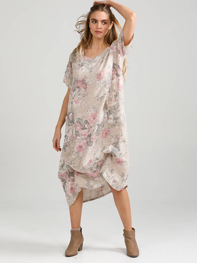 Miss Rose Sister Violet - Wholesale Jurk - Dames - Primavera-jurk voor dames (FLORAL)0