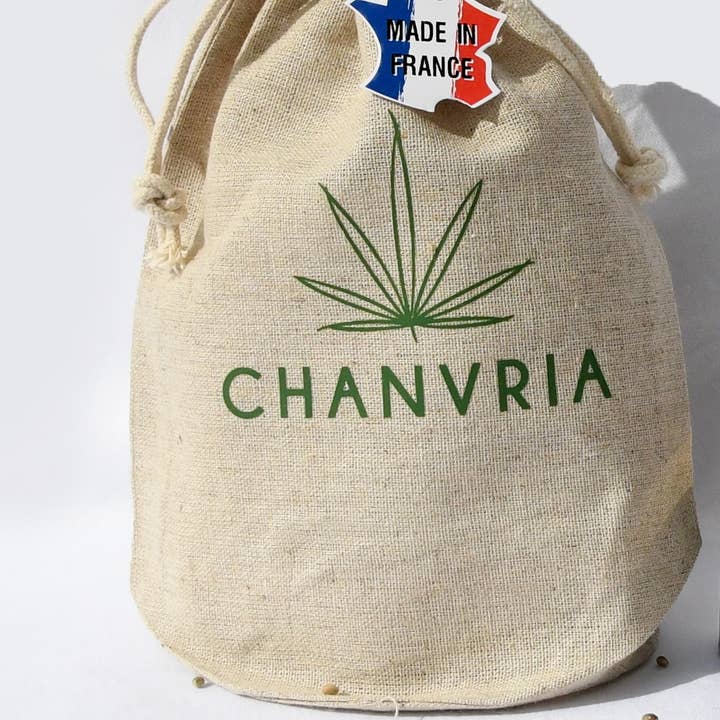 CHANVRIA - Wholesale Gift Bag - ELEGANT HEMP BAG 23X18 CM