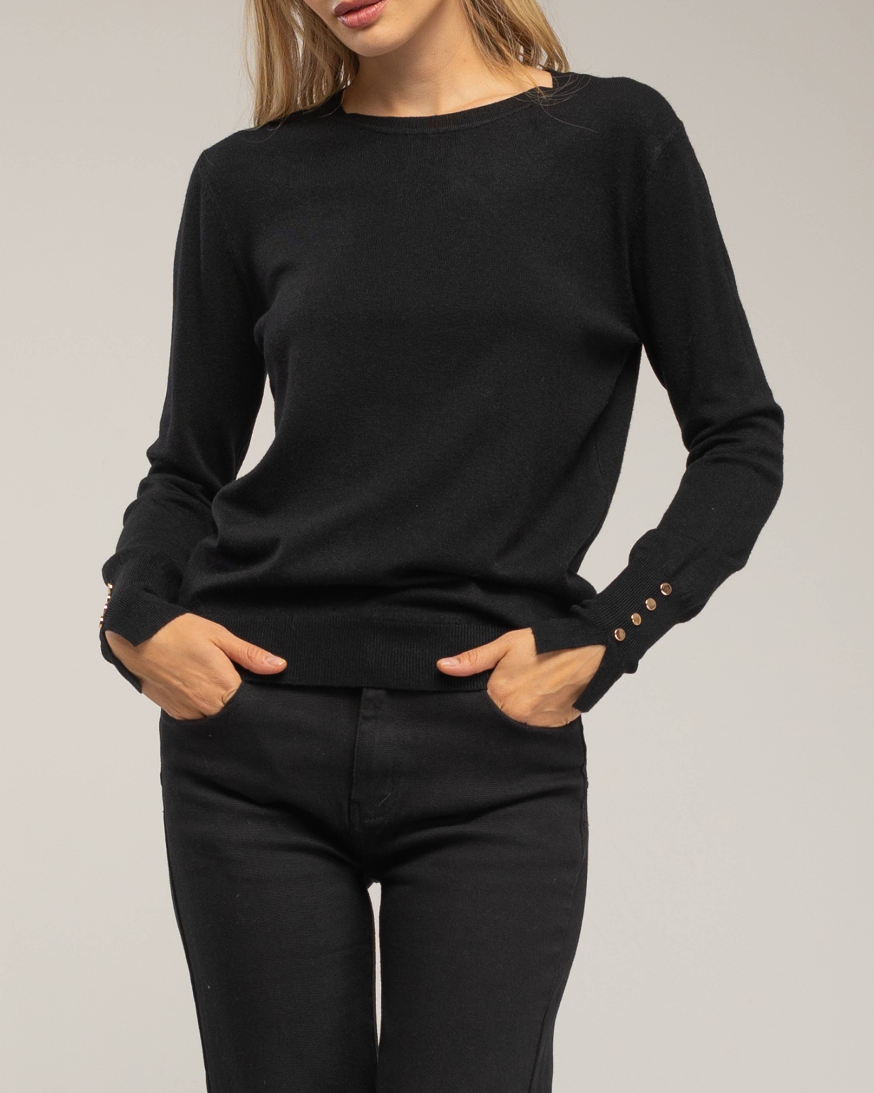 Tantra - Wholesale Knit Sweater - Women's - Fine knit sweater with wool, round neck18