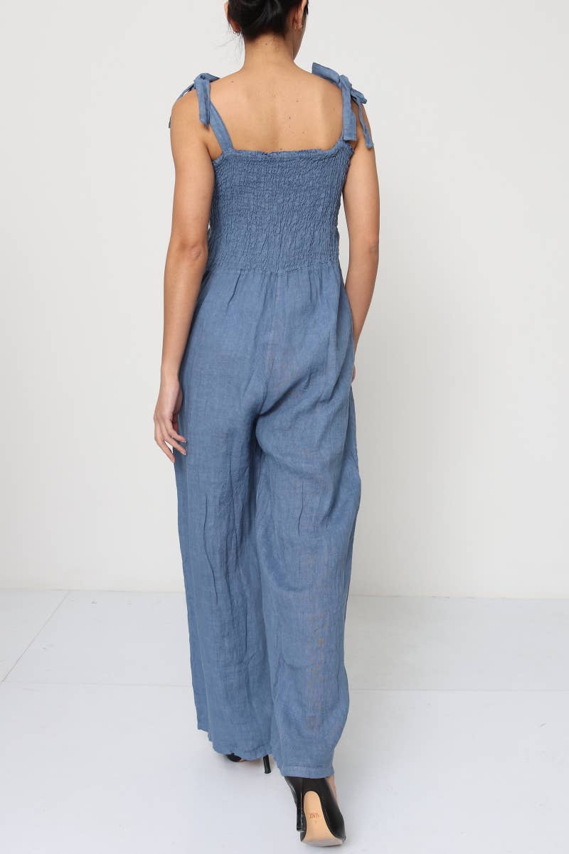 LÉA & LUC – wholesale Jumpsuit - Dam – Jumpsuit i 100 % linne REF. 193903