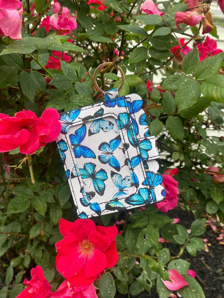 Portefeuille Papillon - Portefeuille d'identité - Portefeuille pour la vente par ASAP Craft Supplies