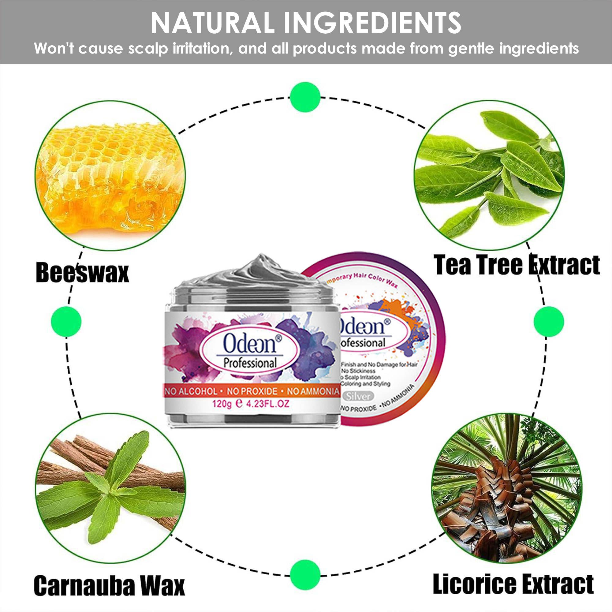 UB BRANDS INC - Wholesale Hair Dye - Odeon Silver Hair Color Wax – Hair Dye for All Hair Types4