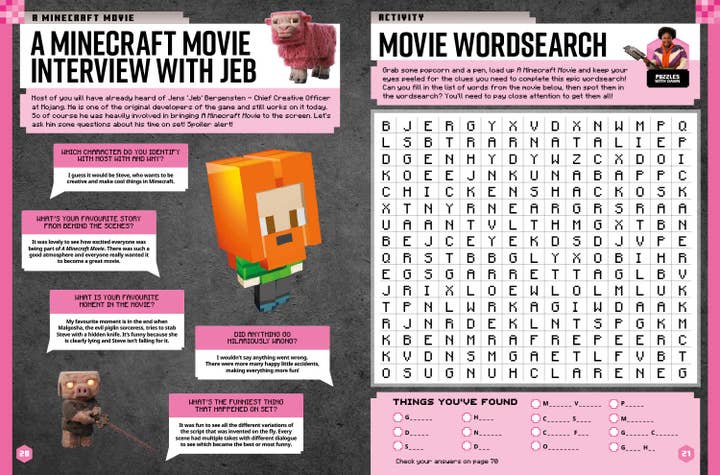 HarperCollins - Wholesale Coloring & Activity Book - Kids & Baby - Minecraft Annual 2026 : Mojang AB3