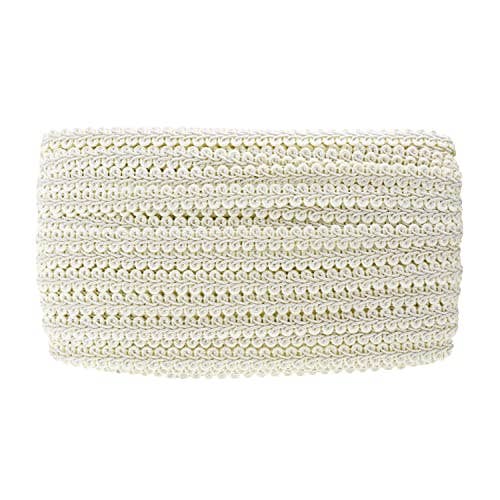 Mandala Crafts - Wholesale Craft Supplies - Mandala Crafts Gimp Braid Trim Roll French Braided Trim Ribbon Gold Trim for Sewing  Decorative Gold Fabric Trim by The Yard for Curtain Trim Flat Upholstery Trim2