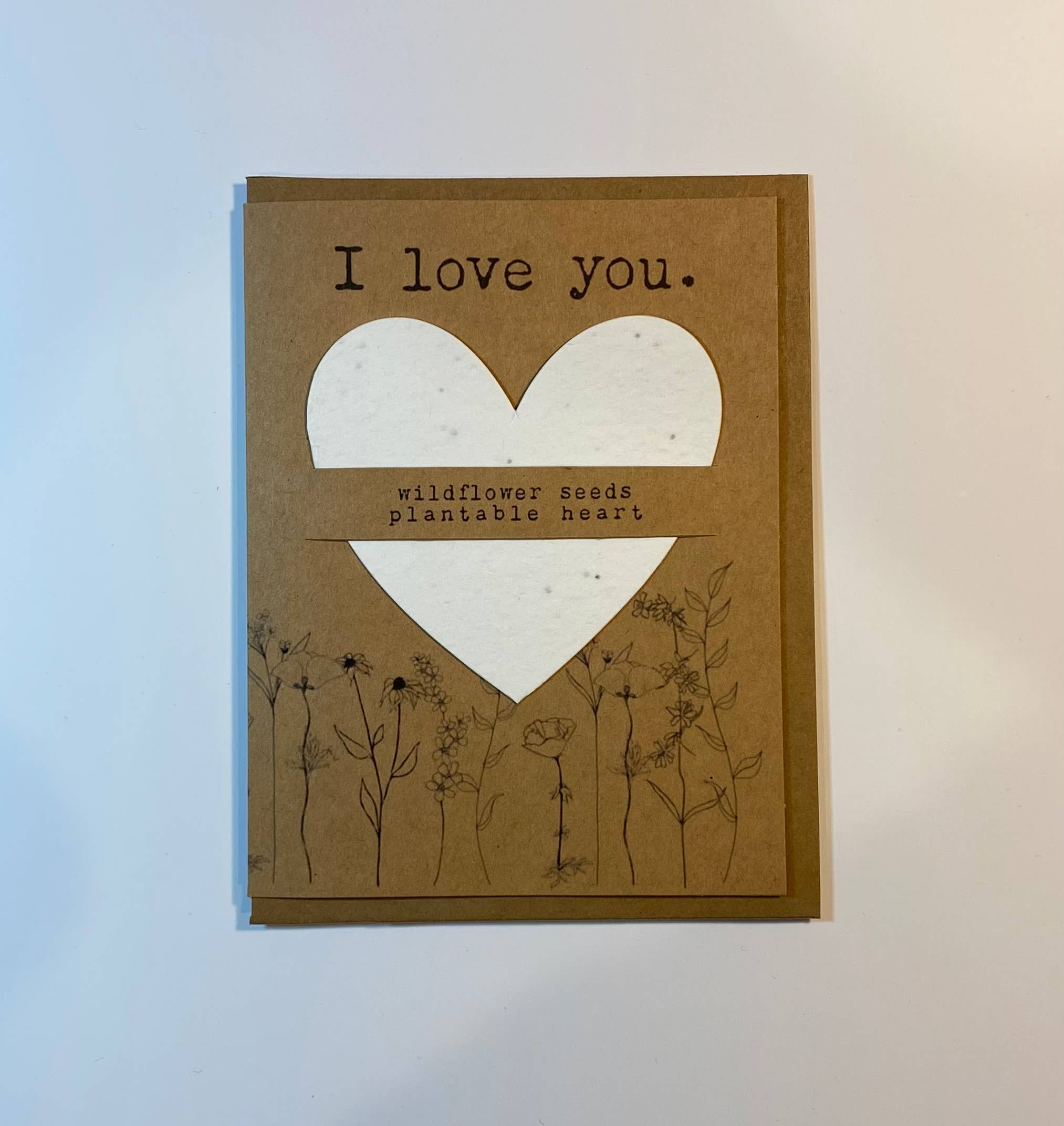 The Raven’s Edge Studio - Wholesale Love Card - Plantable Heart Card: Sustainable Valentine, I Love You7