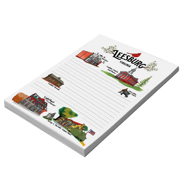 Sweetgum Studio - Wholesale Notepad - Landmark Notepad2