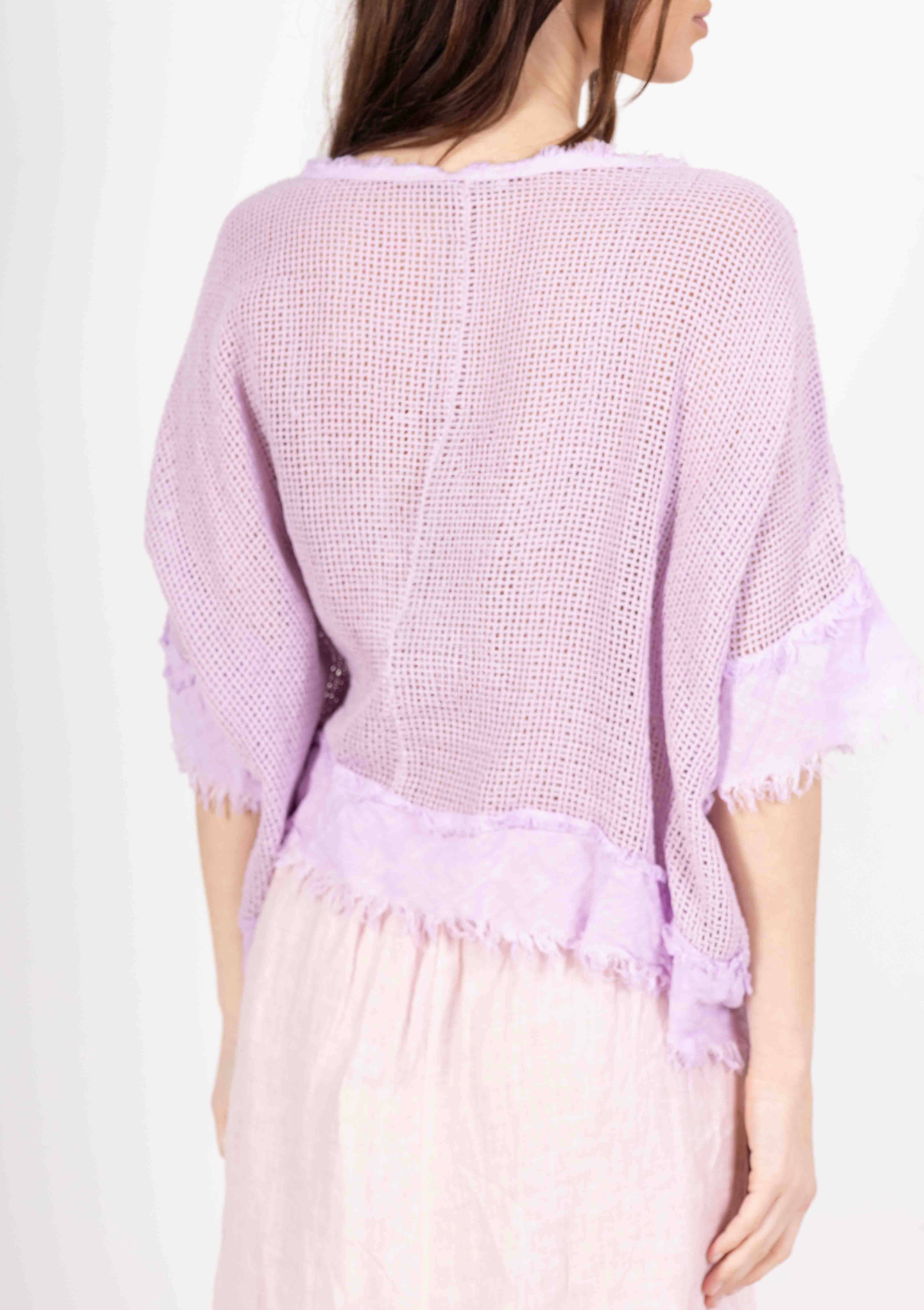 LINEN & COTTON HOUSE – Großhandel Bluse – Damen – TOP AUS BAUMWOLLSTRICK 23911 100 % BAUMWOLLE11