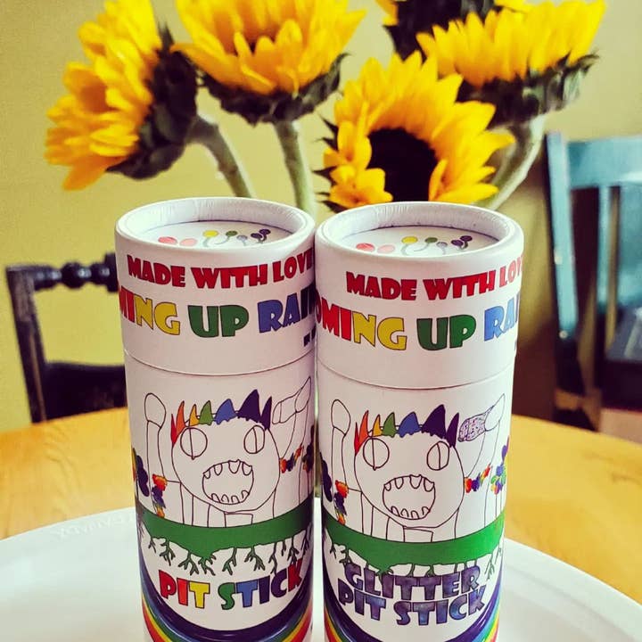 Eco-Friendly Pit Stick for wholesale by Coming Up Rainbows