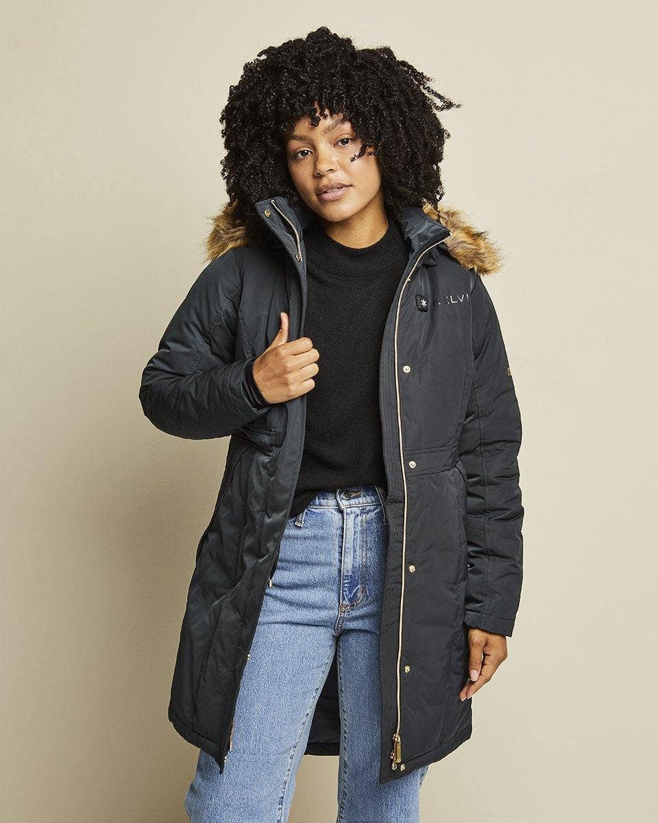 Kelvin Coats - Wholesale Parka - Women's - Nova Women’s Heated Parka Black5