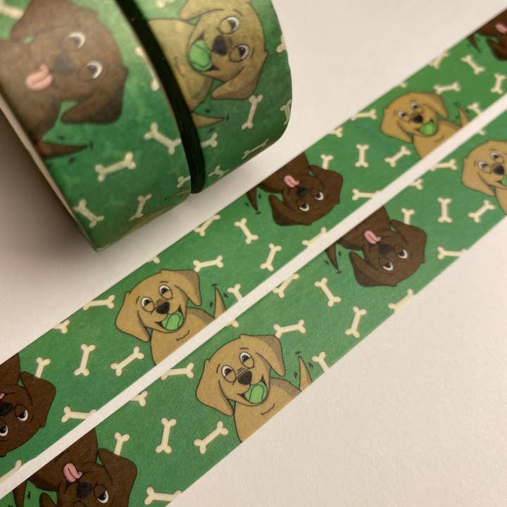Dog & Bone Washi Tape for wholesale by BeckiLamby
