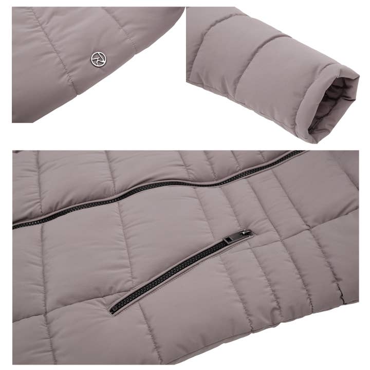 Rokka & Rolla - Wholesale Coat - Women's - Women's Heavy Long Winter Coat Parka Jacket39