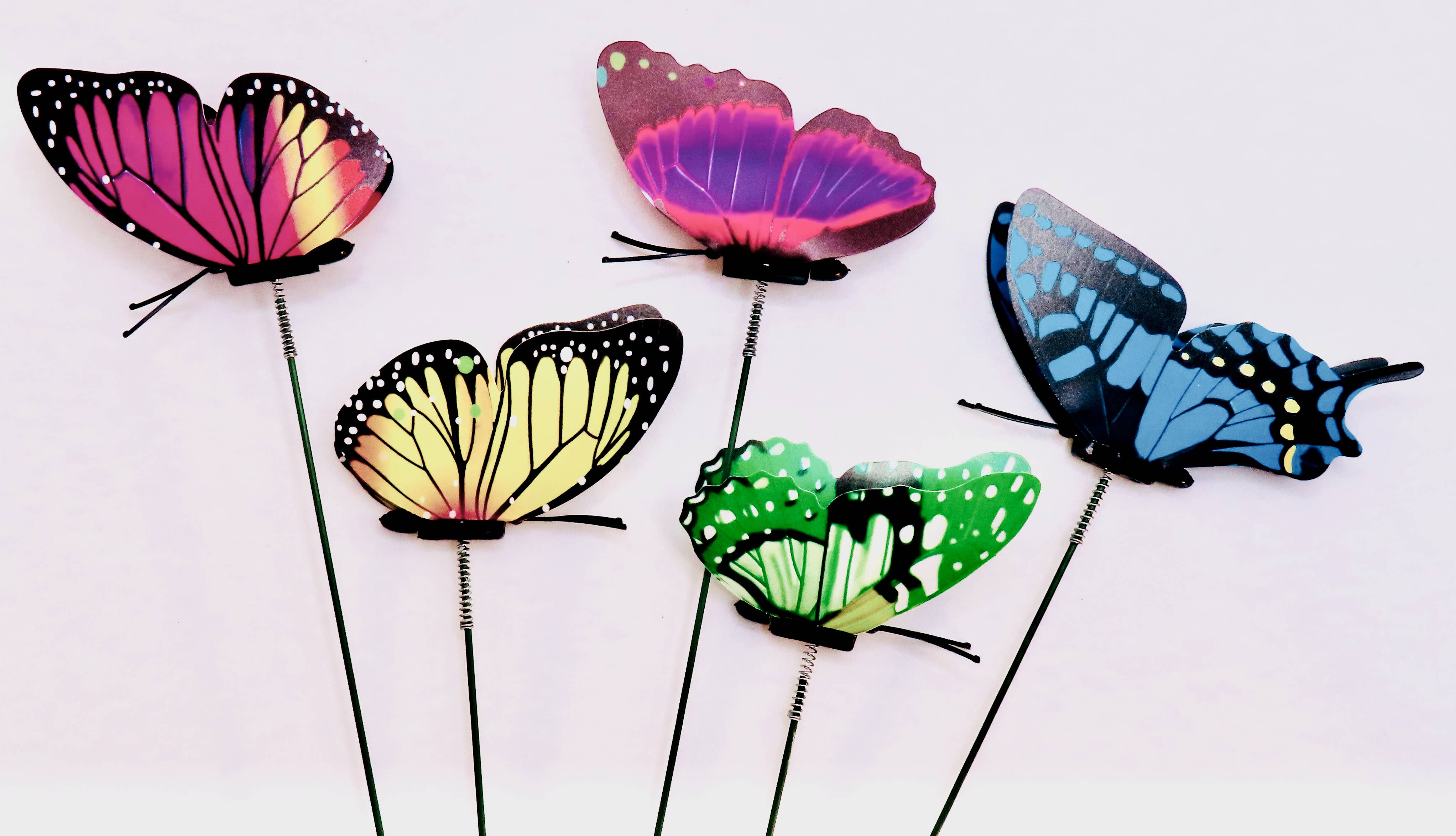 Gifts Amazing! - Wholesale Outdoor Ornament/Decor - Butterfly on Wire Stem2