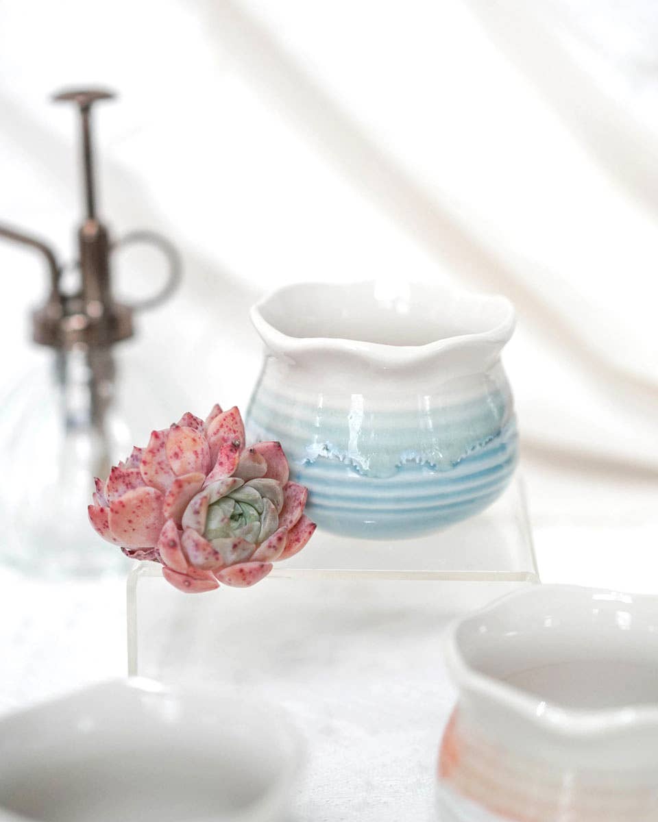 Springer Décor - Vente Pot - Lotus coloré émaillé1