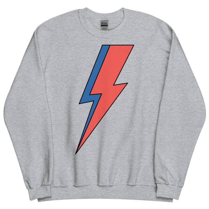 Jolly & Goode - Wholesale Graphic Sweatshirt - Unisex - Lightning Bolt Sweatshirt2