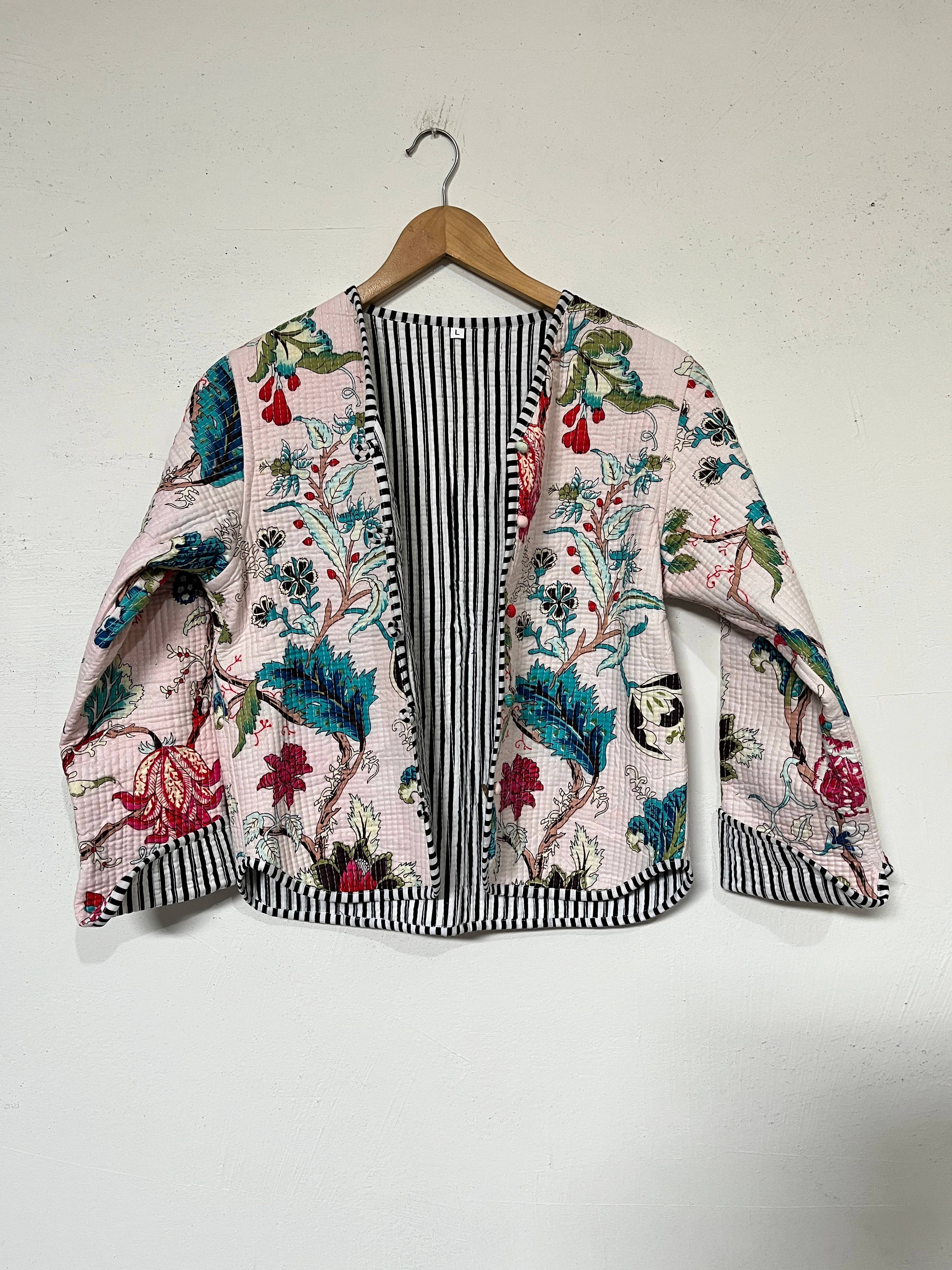 Ayras World - Wholesale Jacket - Women's - Willow Reversible Cotton Quilted Jacket4