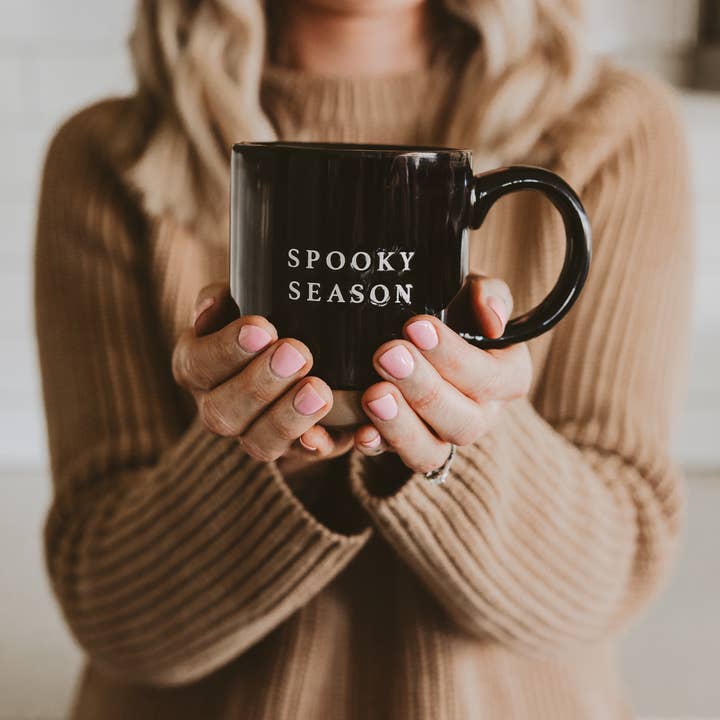 Sweet Water Decor - Wholesale Coffee Mug - Spooky Season Stoneware Coffee Mug - Halloween Decor1