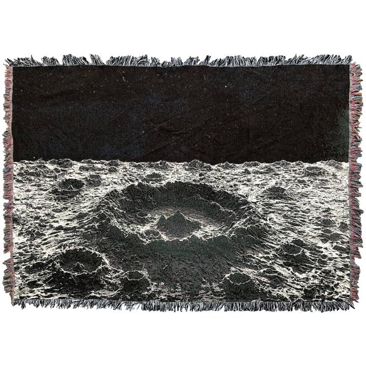 Couverture XL CRATÈRE LUNAIRE pour la vente par Inner Decay