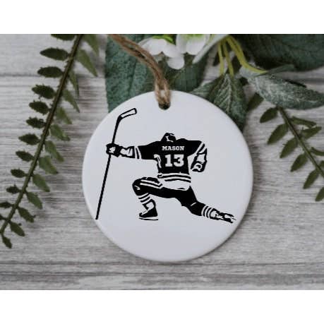 Ornamento personalizzato Hockey Celli per la vendita all'ingrosso da parte di Kelabels