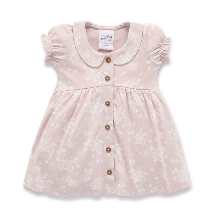 Eve Florales Knopfkleid für den Großhandel von Aster & Oak