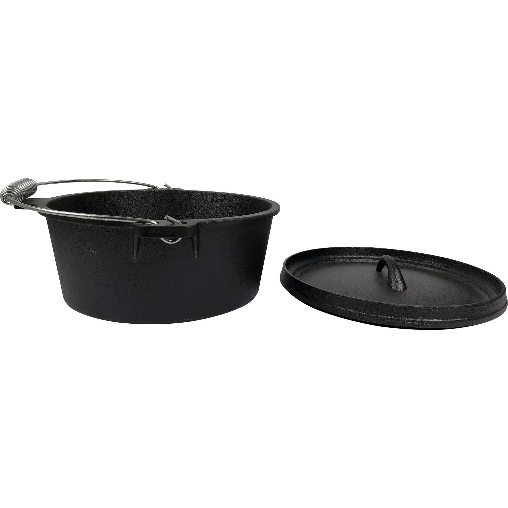 Crucible Cookware - Wholesale Cast Iron Skillet - Pre-Seasoned Cast Iron Camp Dutch Oven, 4.1 qt5