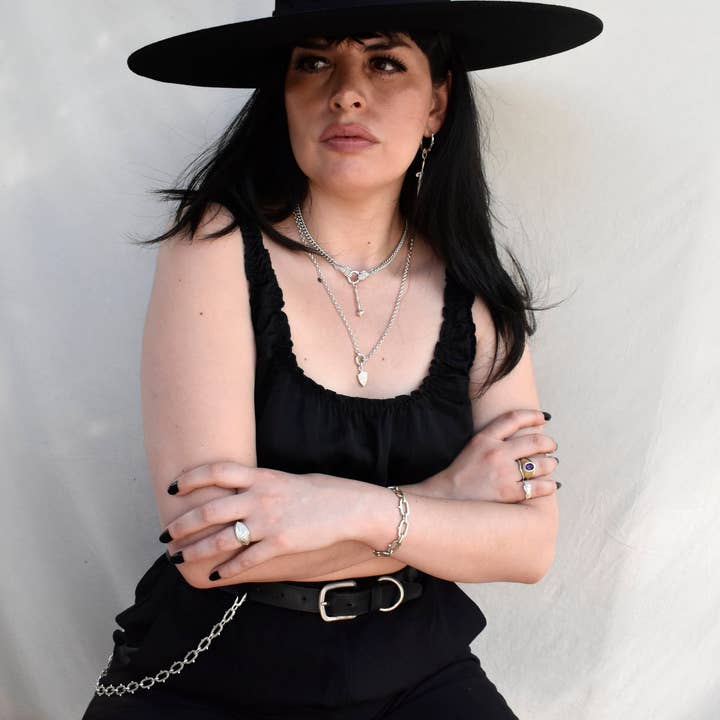 Morgaine Faye - Wholesale Cocktail/Statement Ring - Large Solemn Oath Ring4