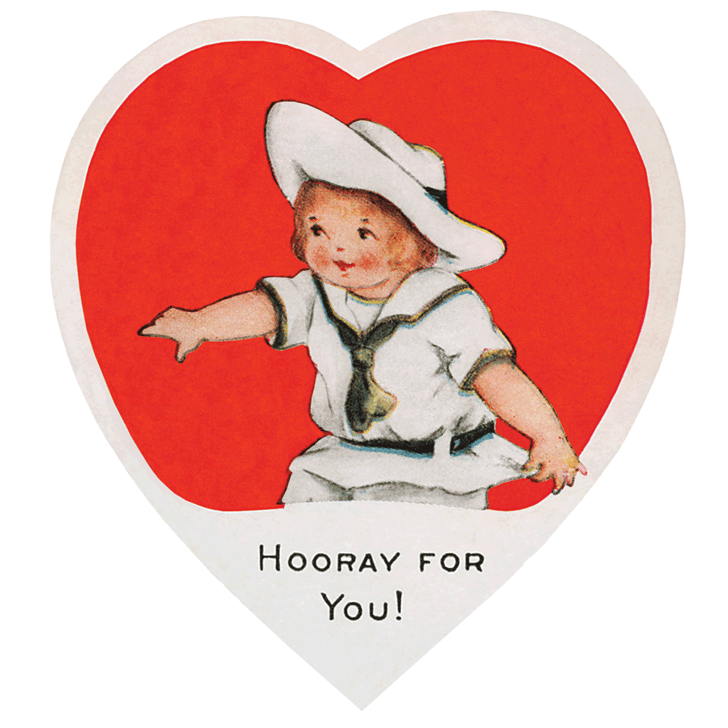 Laughing Elephant - Wholesale Valentine's Day Card - Retro Valentines - Valentines Packet8