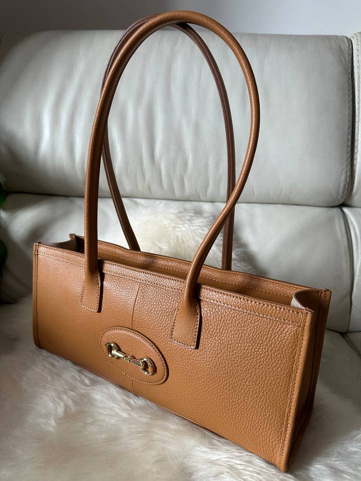 East-west leren draagtas van Zhade voor wholesale door Zhade