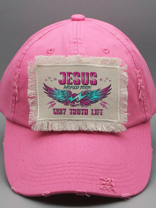 Religious Gifts Jesus World Tour Patch Hat 827224 for wholesale by Cali Boutique Wholesale