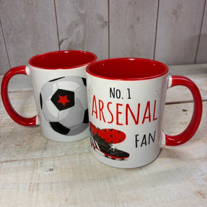 Mug - Arsenal Football (Mug-F2) pour la vente par White Cotton Cards