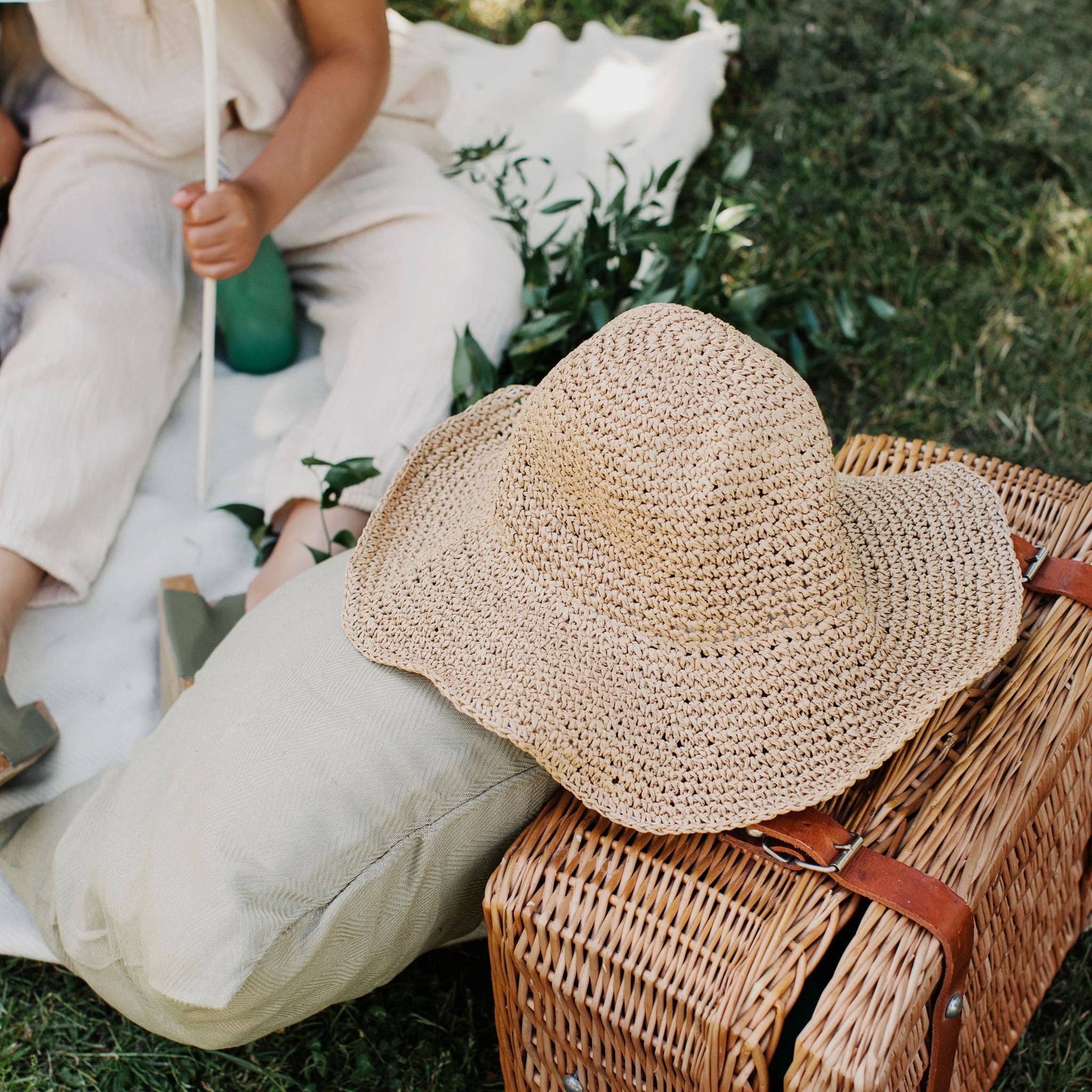 NATURAL Straw Hat for wholesale on Faire43
