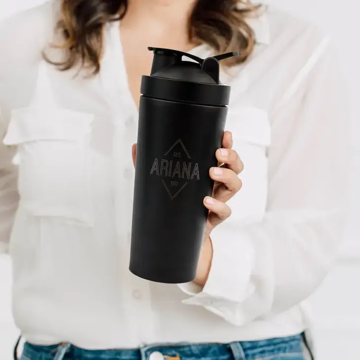 Weddingstar Inc. - Wholesale Insulated mug/tumbler - Stainless Steel Protein Shaker Cup - Diamond Emblem9