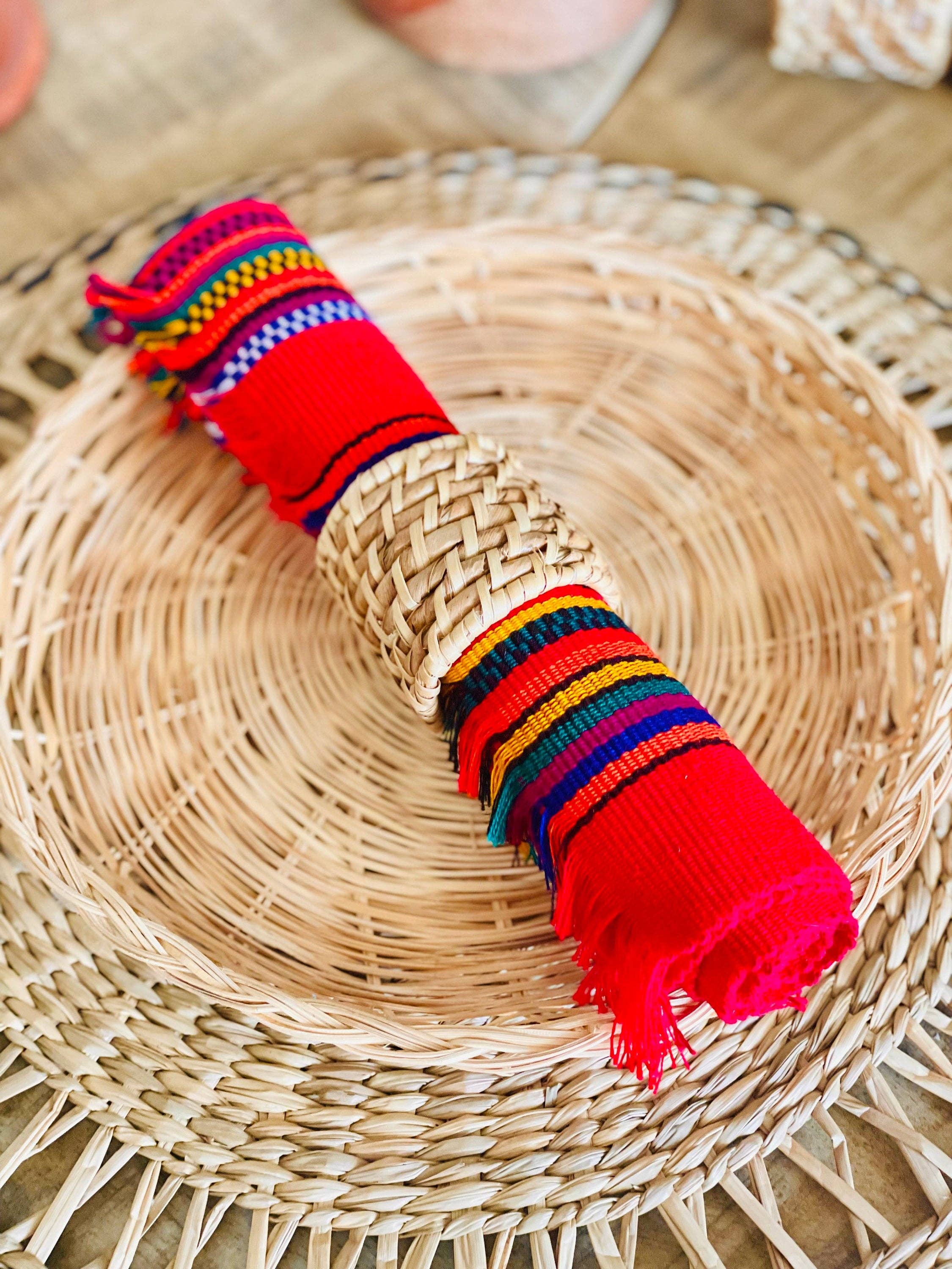 GUATEARTISAN - Venta al por mayor Servilletas de tela - Envolturas de tortilla tejidas a mano o tela para pan2