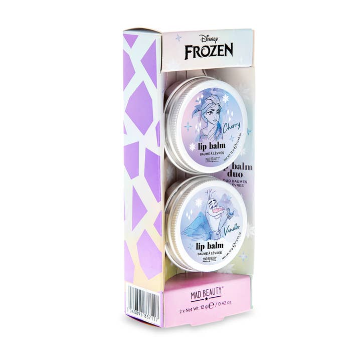Mad Beauty Disney Frozen Lip Balm Duo for wholesale by Mad Beauty