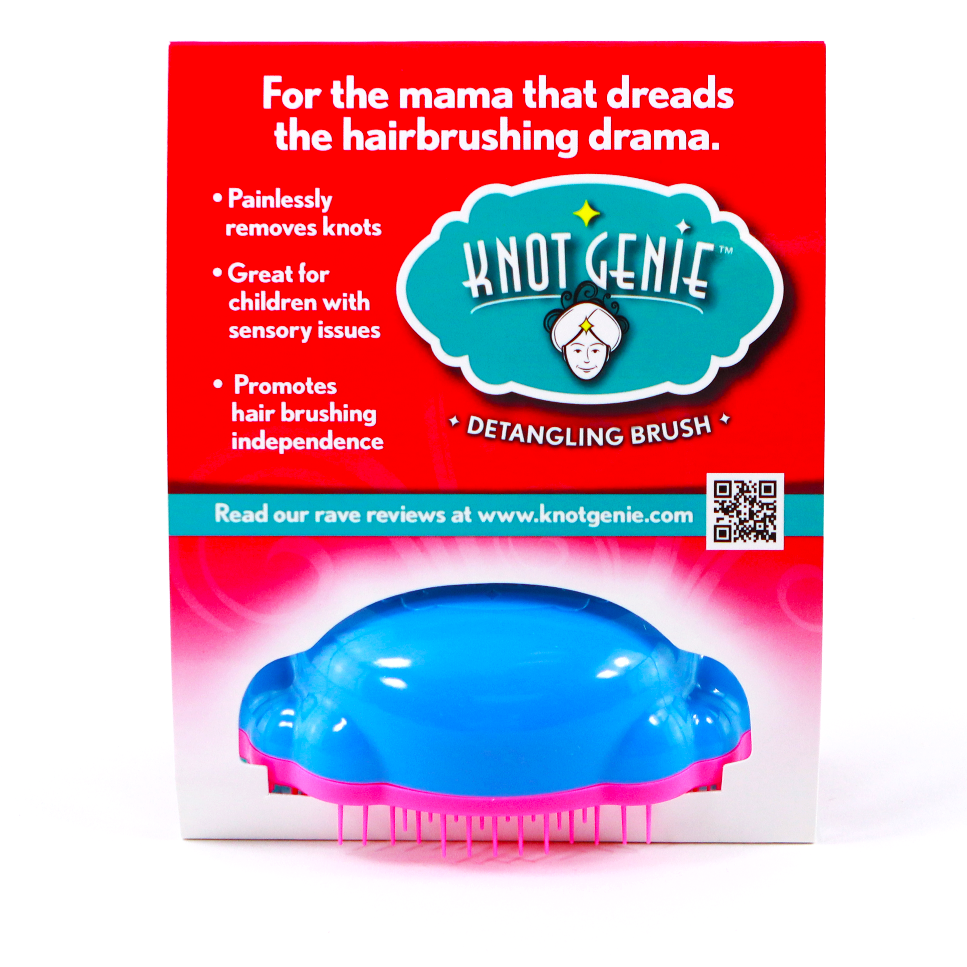 Knot Genie - Wholesale Hair Brush/Comb - Kids & Baby - Knot Genie 9 Piece Teeny Genie Display6