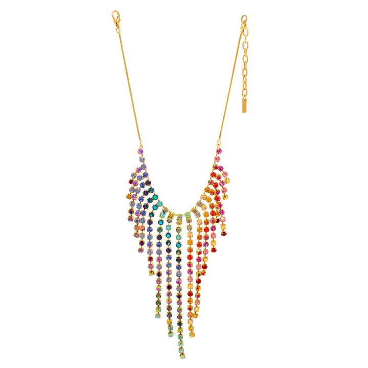 Fringed Out Necklace in Bohemian Wonderland for wholesale by TOVA
