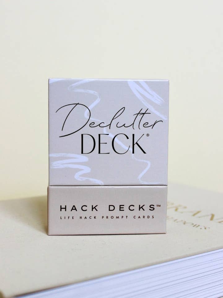 Declutter Deck® : Le jeu de cartes pour une maison organisée pour la vente par Hack Decks®