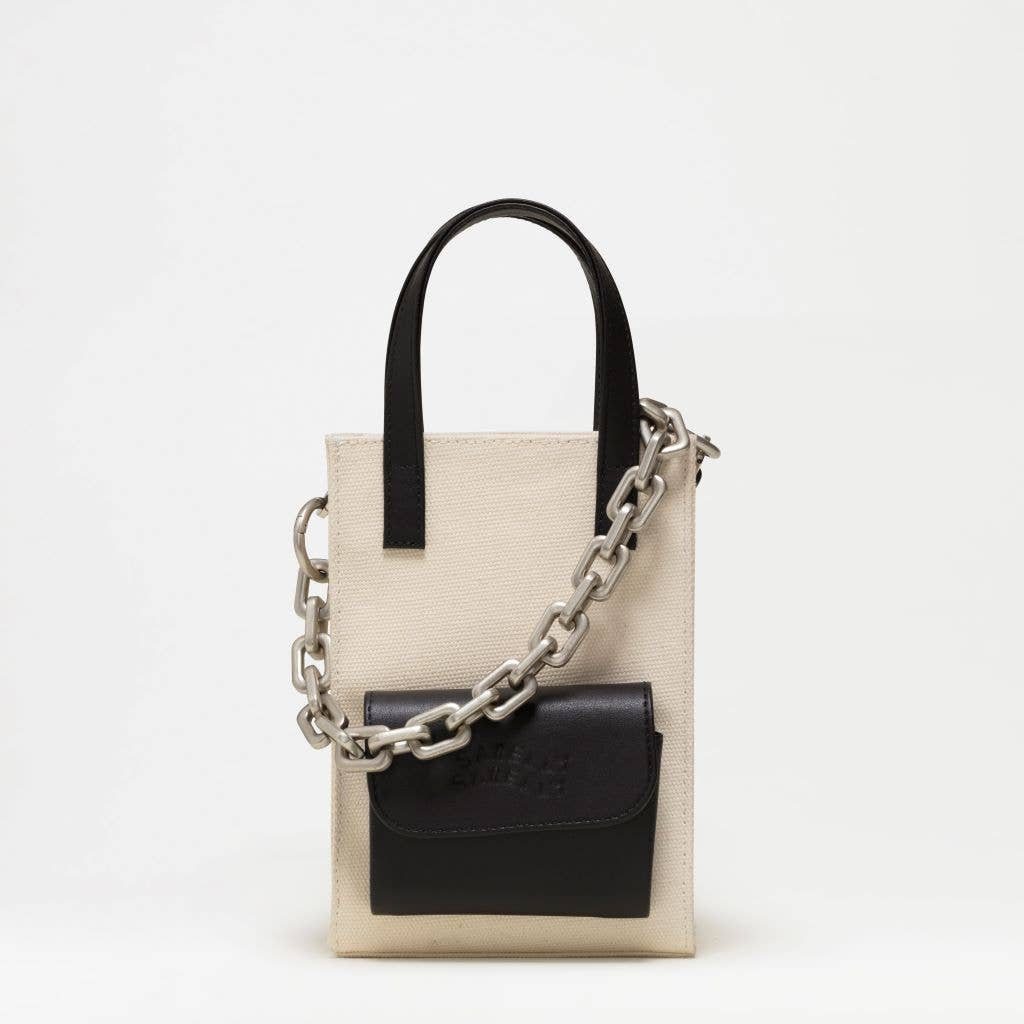 SARELLY SARELLY – Engroshandel Tote bag - Dame – Mini Cargo Tote - Kaktuslæder & lærred27