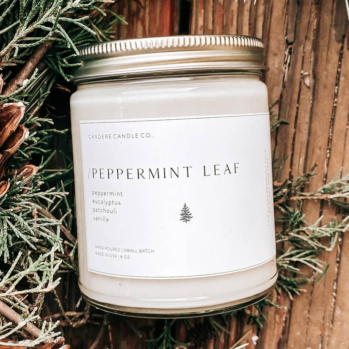 Feuille de menthe poivrée pour la vente par Candere Candle Co