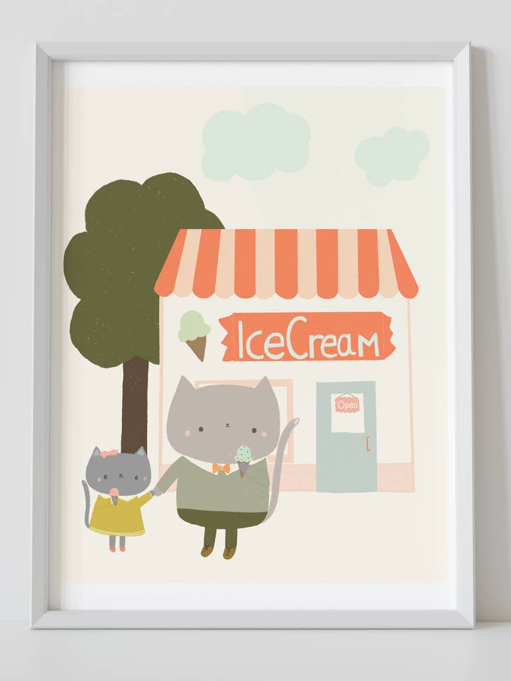 Is med far kunsttryk for engroshandel hos Chet and Dot