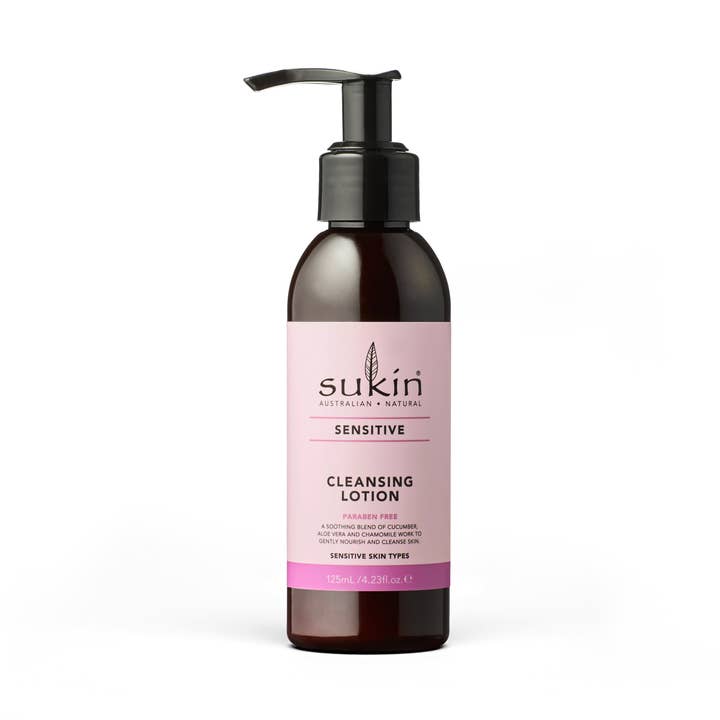 Sensitive Cleansing Lotion 125ml for wholesale by Sukin UK