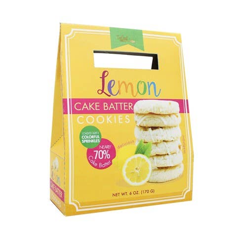 Too Good Gourmet - Wholesale Cookie - On the Go Spring Cake Batter Soft Cookies: Lemon & Confetti1