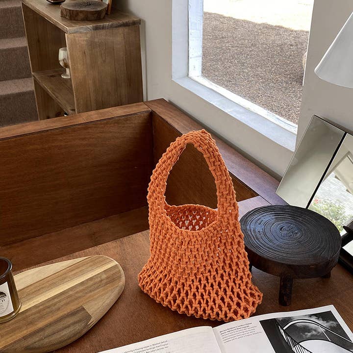 Dipped Shop - Vendita all'ingrosso Borsa tote - Donna - Colore solido semplice giallo fuori DPWB1821