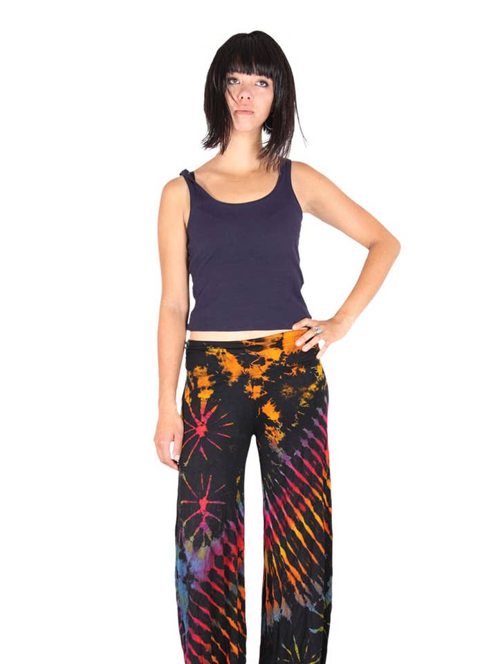 Tie-Dye-Hose (TH-487) für den Großhandel von Kathmandu Imports