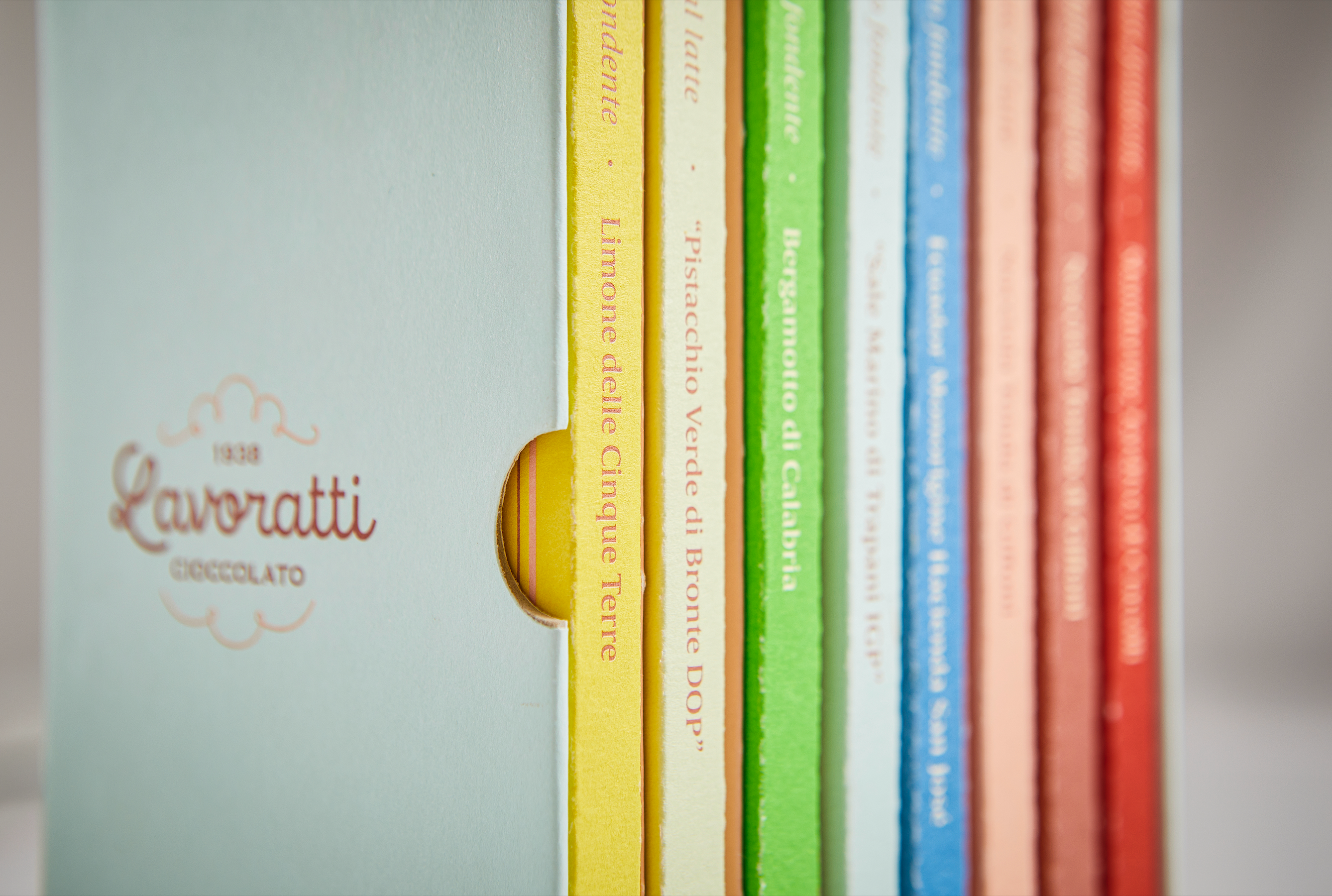 Cioccolato Lavoratti 1938 – Großhandel Schokoladenschachtel – The Lavoratti Library Schokoladenbox3