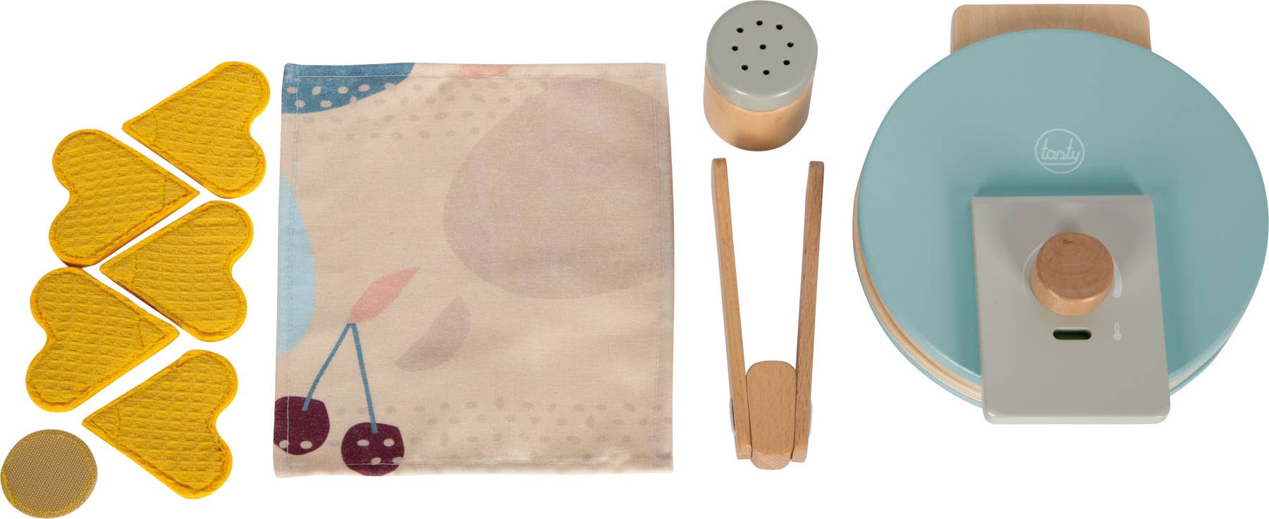 small foot – Engroshandel Trælegetøj - Børn – Vaffeljern sæt "tasty" | køkkenleg | trælegetøj10