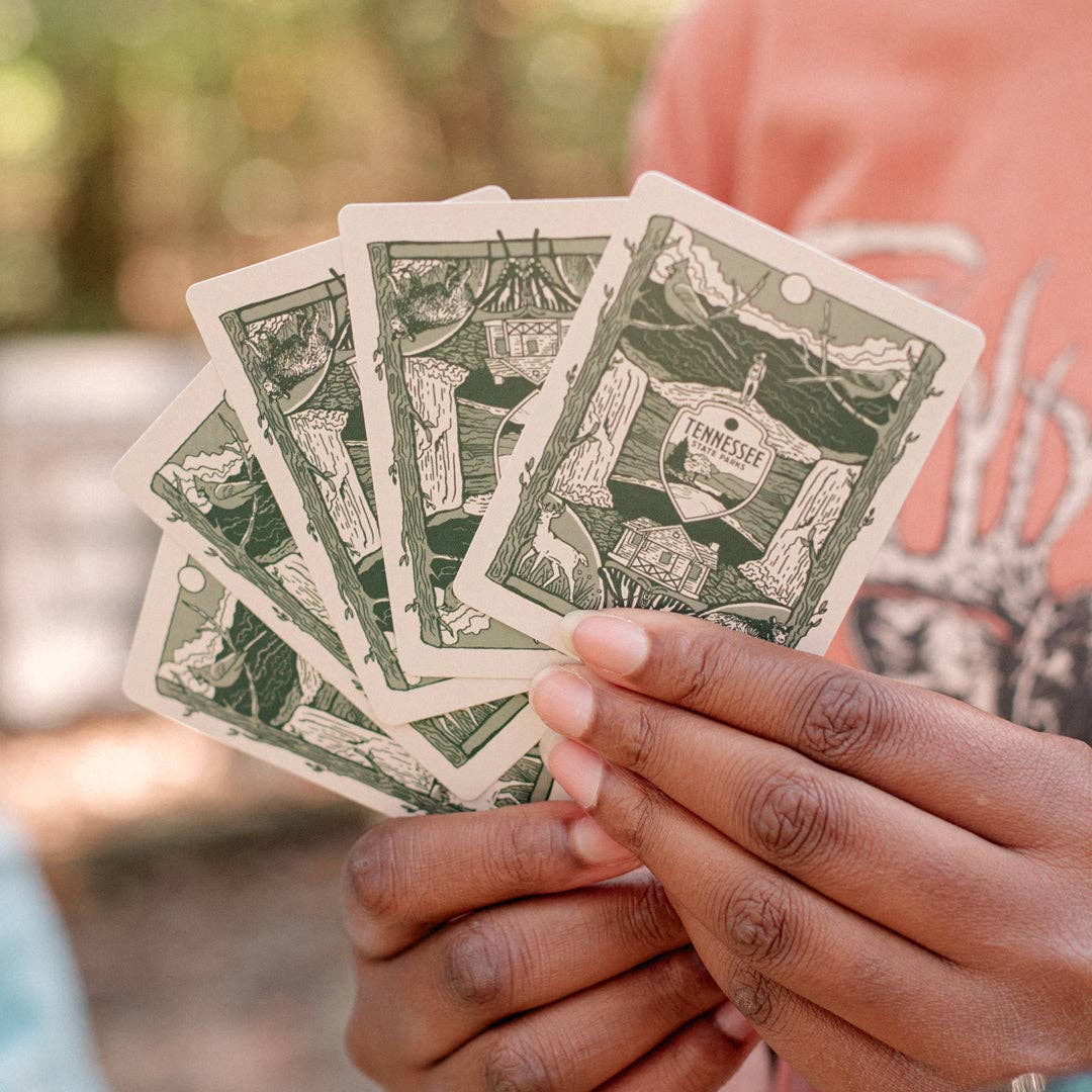 Friendly Arctic - Wholesale Playing Cards - Tennessee State Parks - Crest Mural Playing Cards3